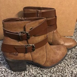 Brown Ankle Booties
